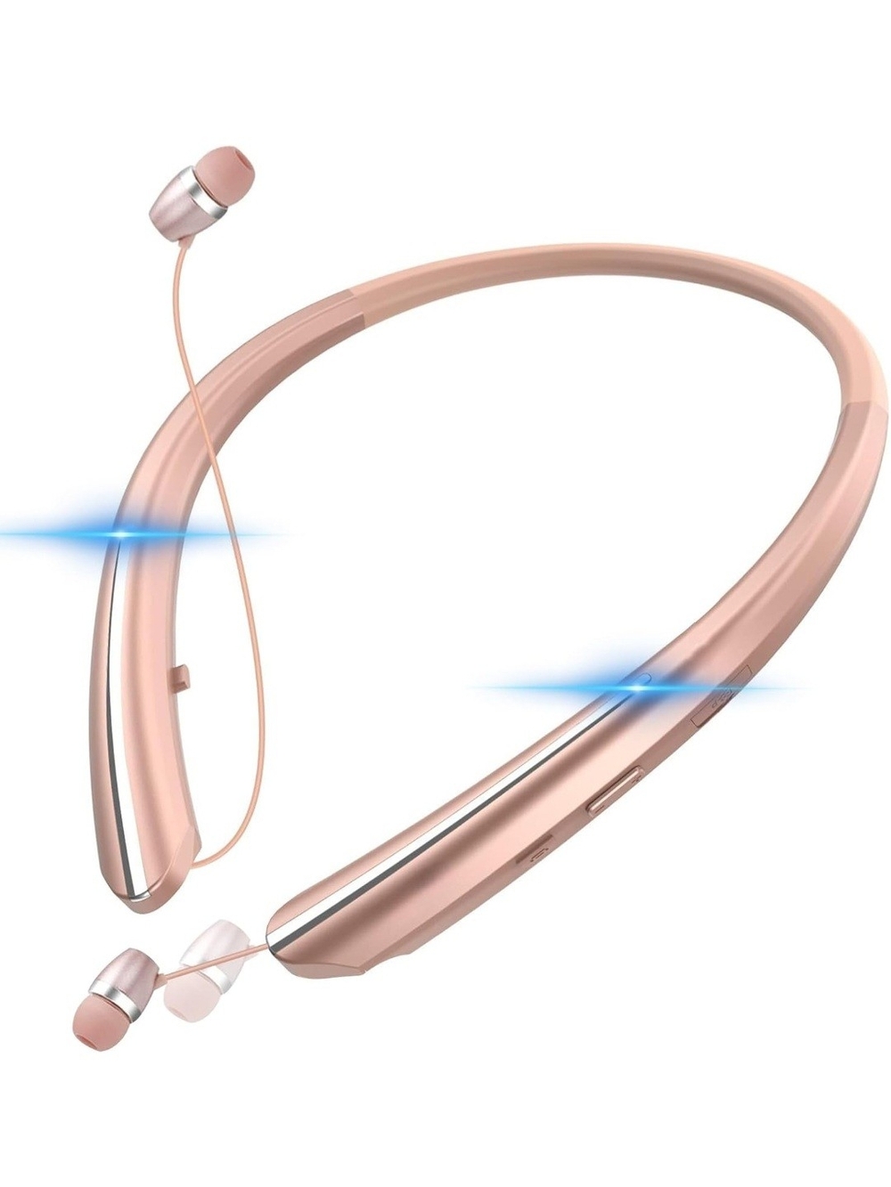 Neckband Bluetooth Headphones, Wireless Around Neck Earphones with Built-in Mic,